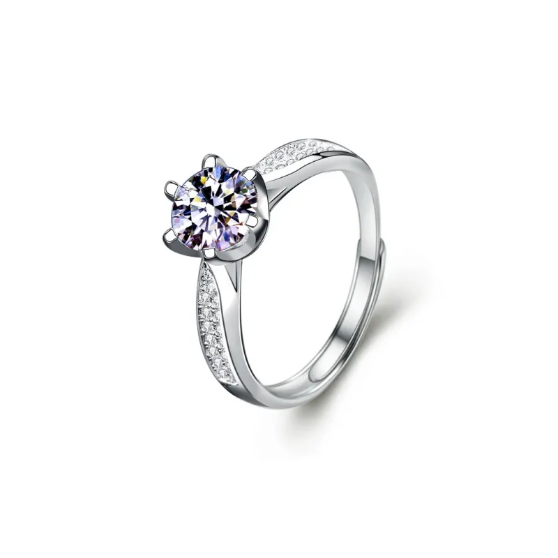 Lockstarfy Moissanite Rings Women's-0