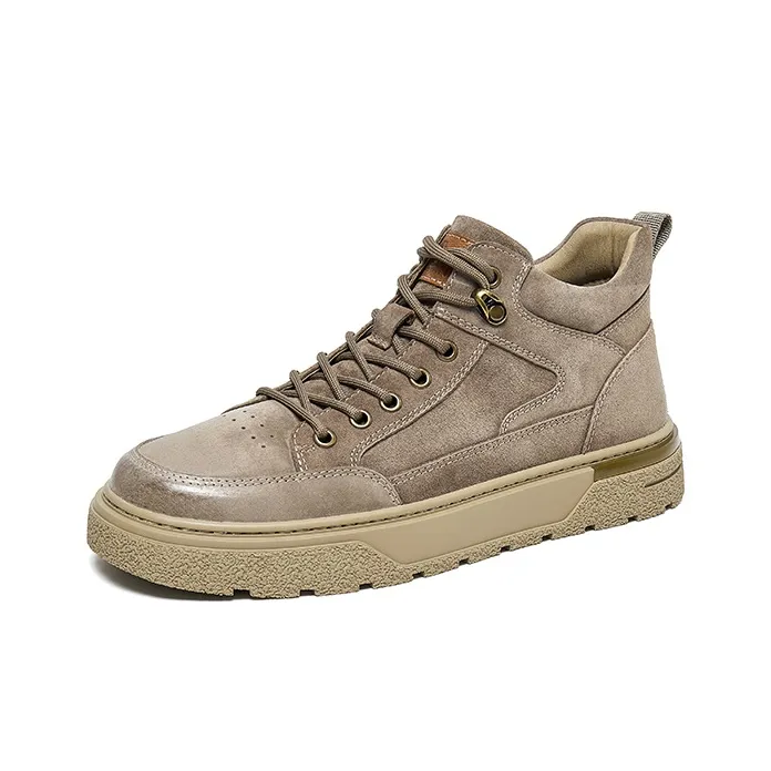 Lee Cooper Anti Slip Wear Resistant Mid Top Skateboard Shoes Men's-1