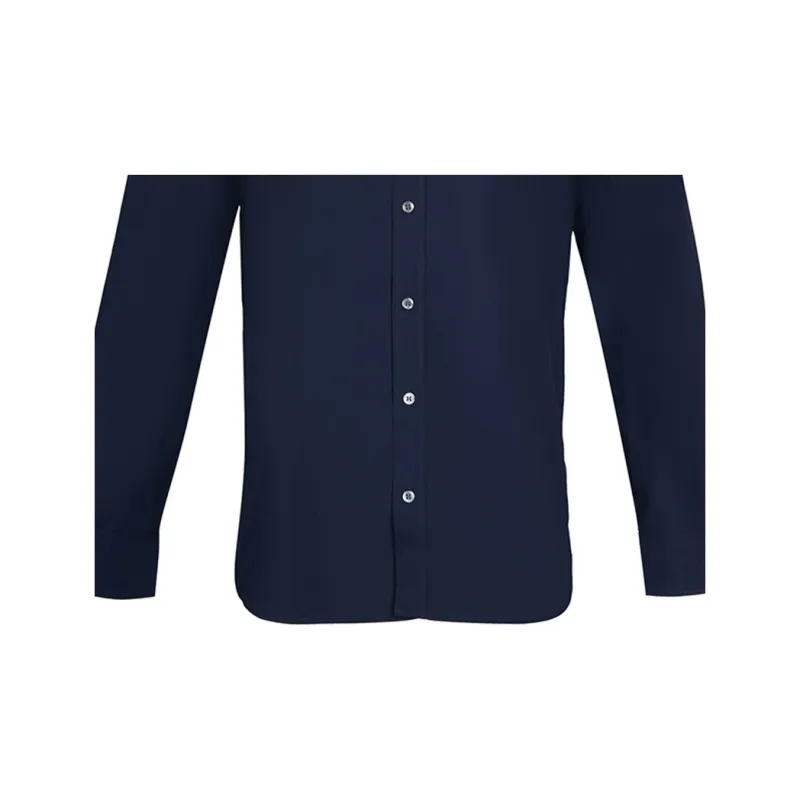 Burberry Shirts Men Dark Blue-5