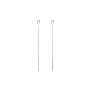 AITAO S 999 Fine Silver Drop Earrings Women's