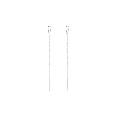 AITAO S 999 Fine Silver Drop Earrings Women
s