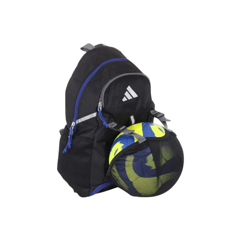 Adidas Polyester Backpack Regular Men's Black & Blue-7