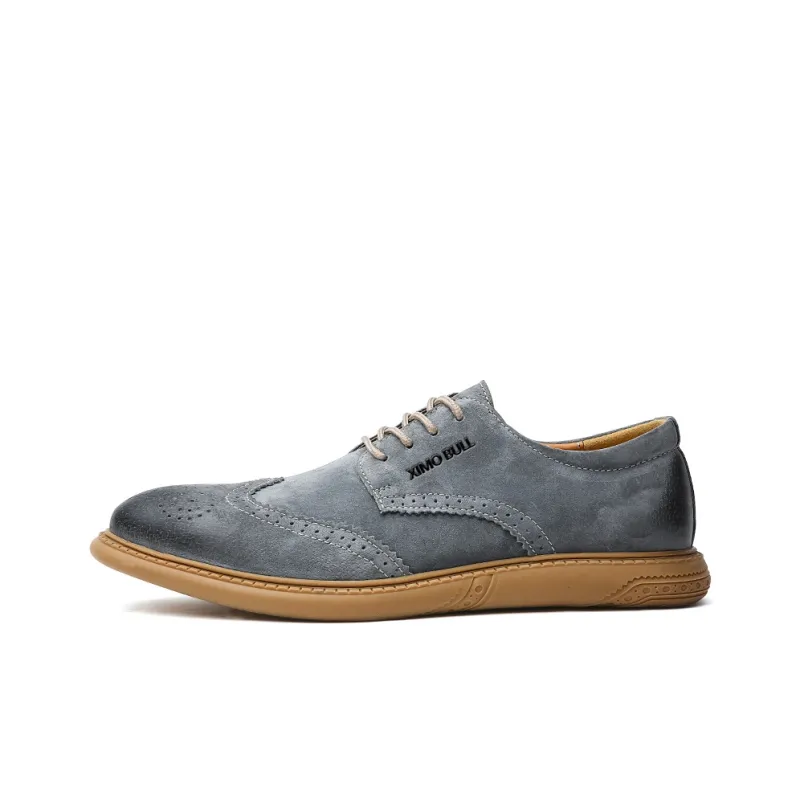 XIMO BULL Men's Casual Shoes Men Low Top Black-7