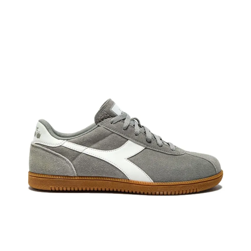 Diadora Anti Slip Wear Resistant Low Top Casual Shoes Unisex Gray-1