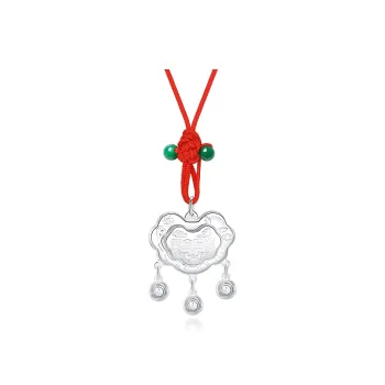 MIAOYINGE 999 Fine Silver Necklaces Unisex