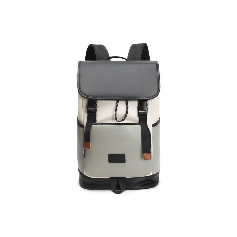 Slazenger PU Laptop Bags Backpacks Regular Unisex Black/White-4