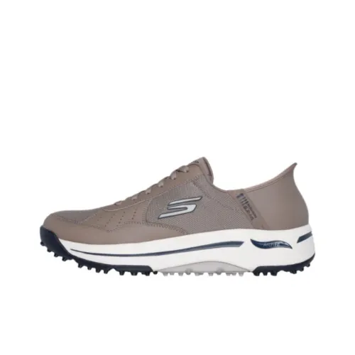 Skechers Go Golf Anti-Slip Wear-Resistant Low-Top Casual Shoes Men
s Taupe