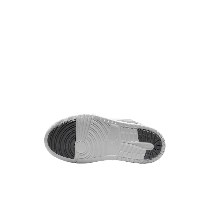 Nike Anti Slip Wear Resistant High Top Kids' Skateboarding Shoes Gray White Kids'-5
