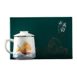 Li Ti Tong-Smooth Sailing Baichuan Cup (Glazed)