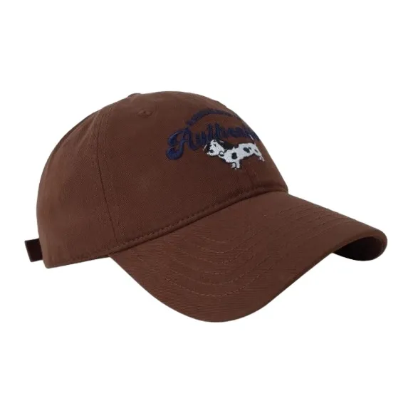 FREE RABBITⅡ Korean Style Fashion Versatile Preppy Style Soft Top Baseball Caps Unisex-11
