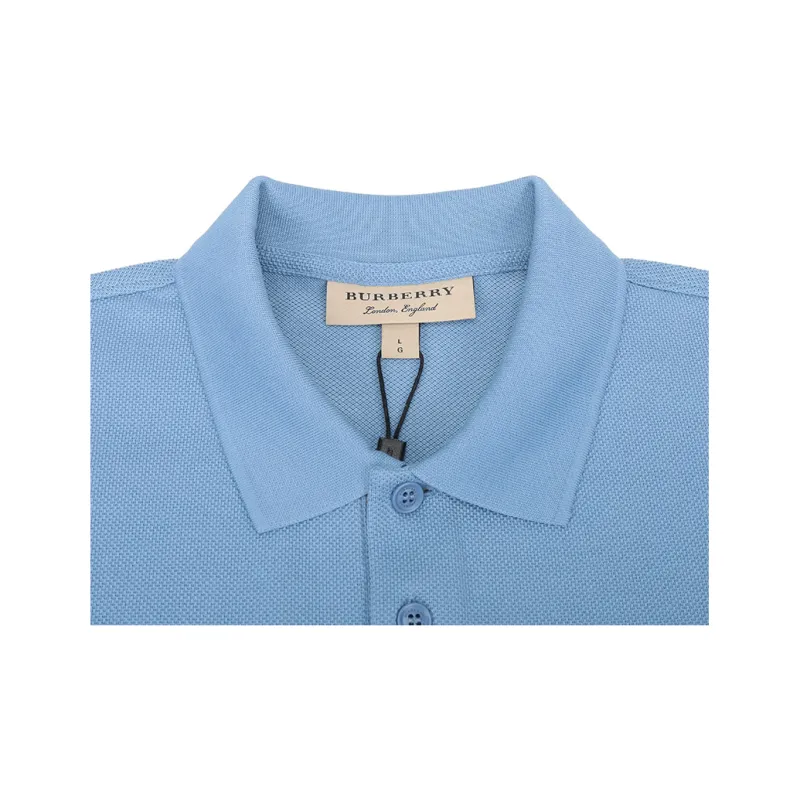 Burberry SS20 Polo Shirt Men's Light Blue-4