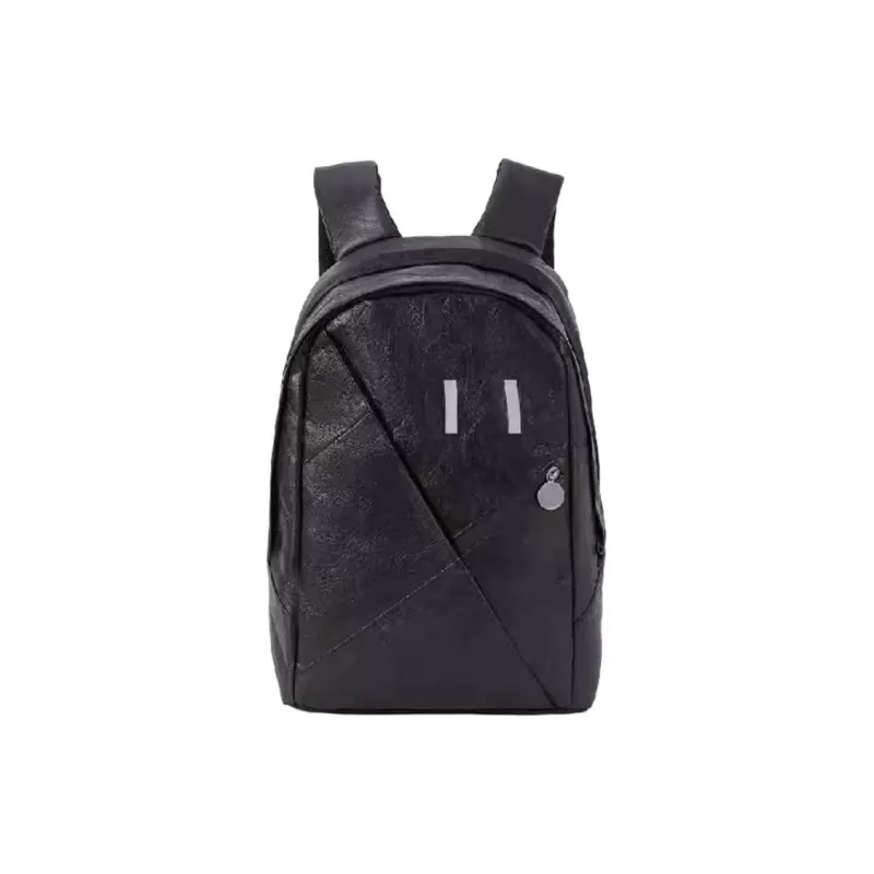 One Person's Planet DuPont Paper Backpack Medium Size Unisex Black-0