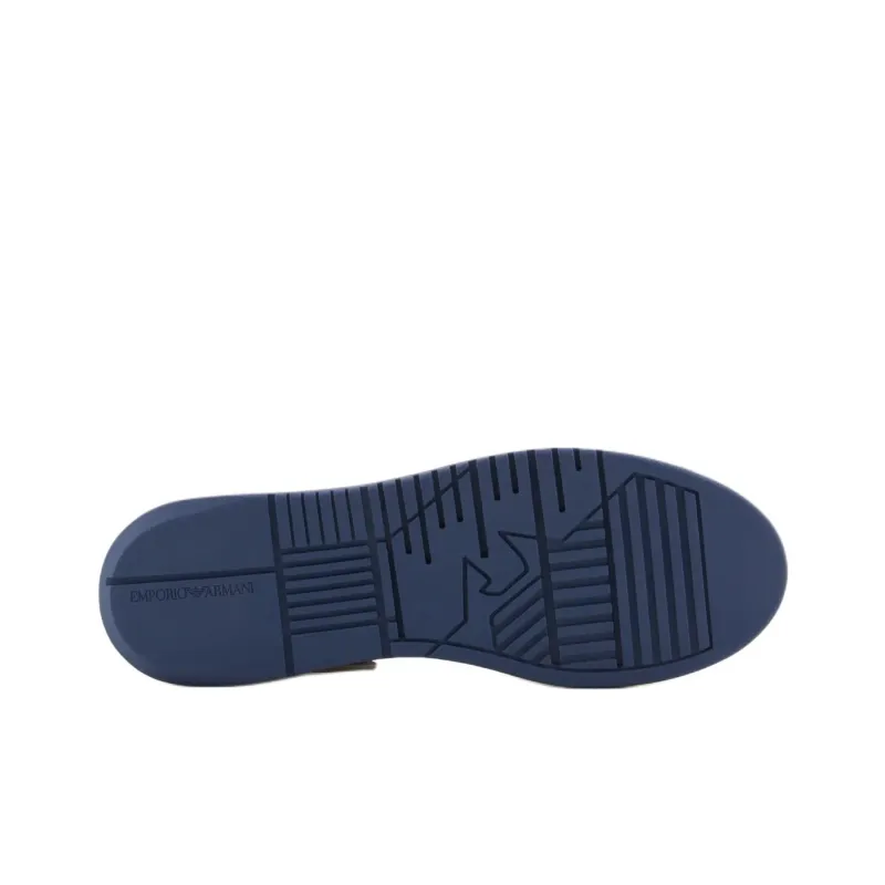 EMPORIO ARMANI Low Top Skateboard Shoes Women's Purple-5