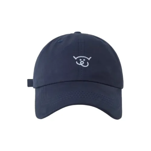 FREE RABBITⅡ Korean Style Fashion Color Blocking Patchwork Accentuates Face Baseball Caps Unisex