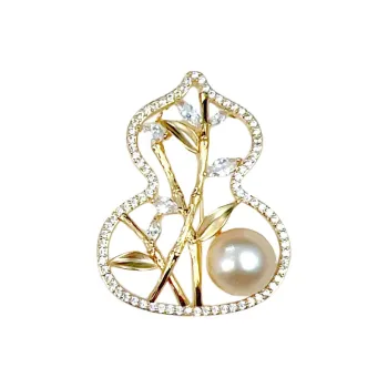 SIYIJIA Saltwater Pearl Brooches Women's