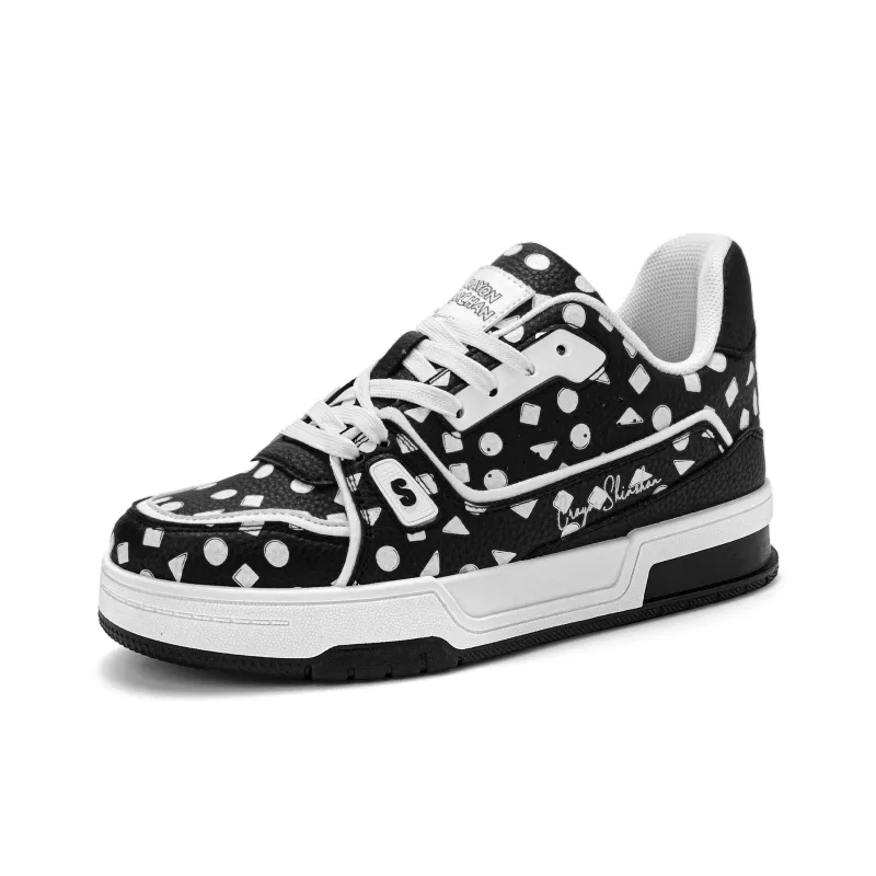 Crayon Shinchan Low-Top Skateboard Shoes Unisex-8