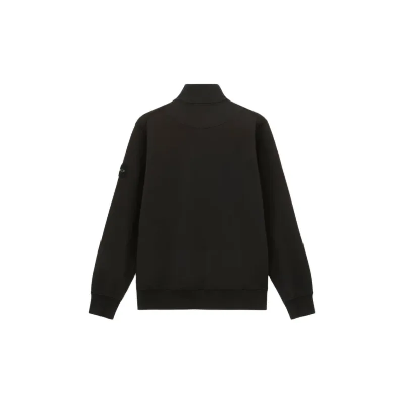 STONE ISLAND Logo Patch Zip Up Jacket-1