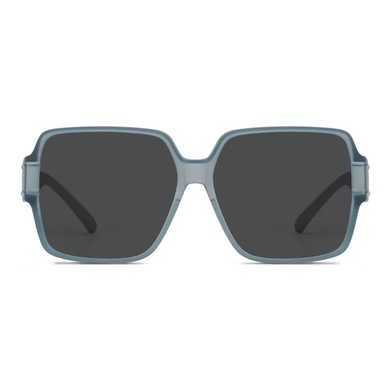 Wood Premium TR/Memory Plastic Square Sunglasses Unisex-9