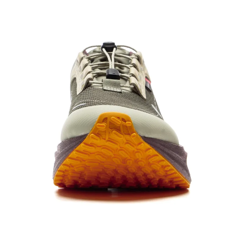 LiNing Abrasion-Resistant Low-Top Running Shoes Unisex Green Purple-4