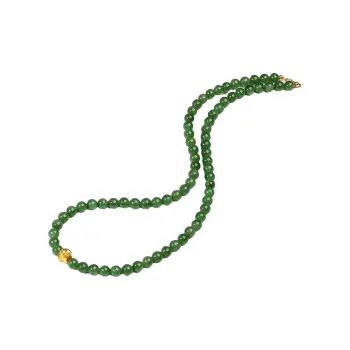 Oriental Jade Necklaces Jasper Women's