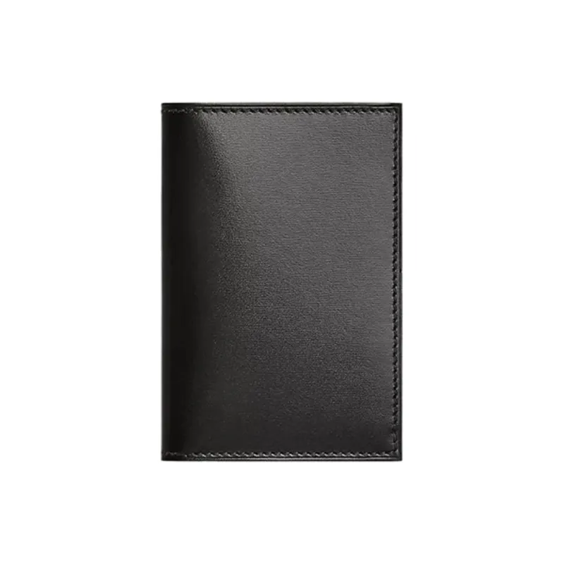 HERMES MC² Euclide Box Calfskin Coin Purses Card Holders Regular Women's 89 Noir Black-0