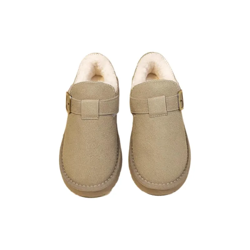 Qiao Anju Home Slippers Antelope Brown, Chestnut-3