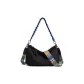 Black (Blue Cord+Joyful Colorful Double Straps)