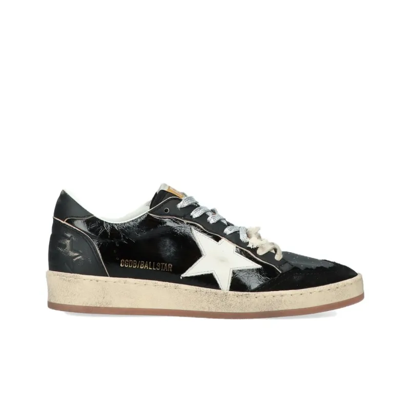 Golden Goose Ball Star Low Top Skateboard Shoes Women's Black-1
