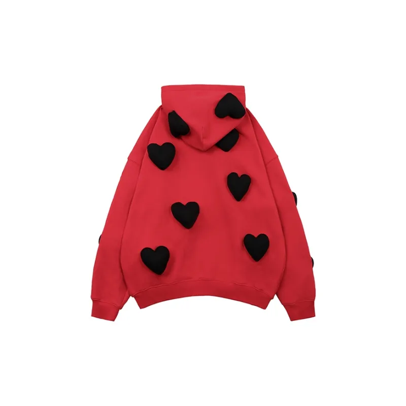 SQQZ Project Hooded Cardigan Sweatshirts Unisex-5