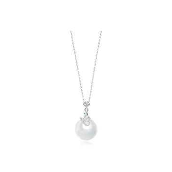 JUICY GRAPE Chalcedony Jade Necklaces Women's