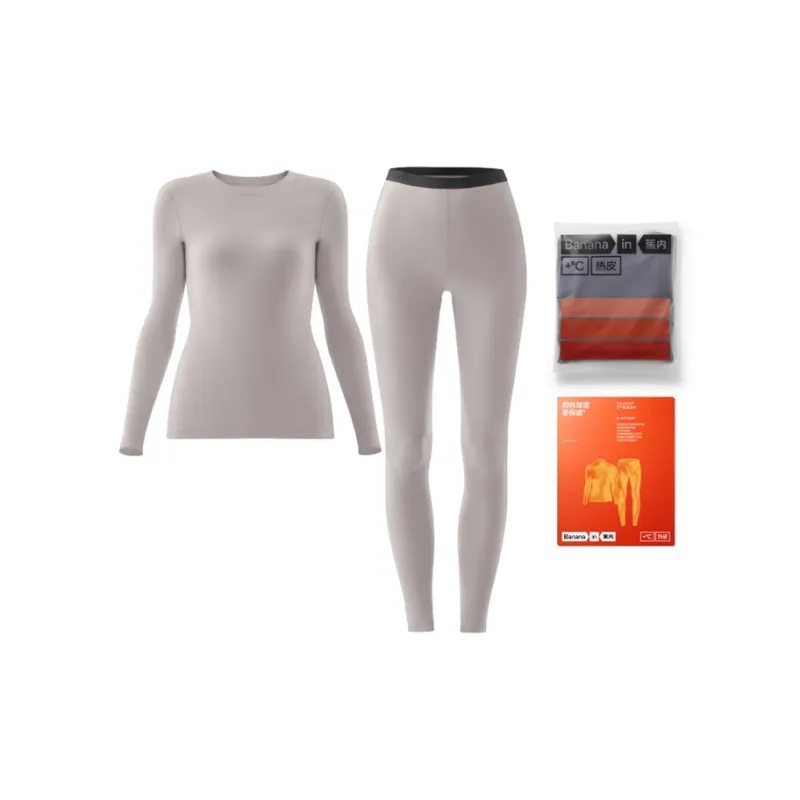 Bananain Red Plan Series Thermal Set Unisex-93