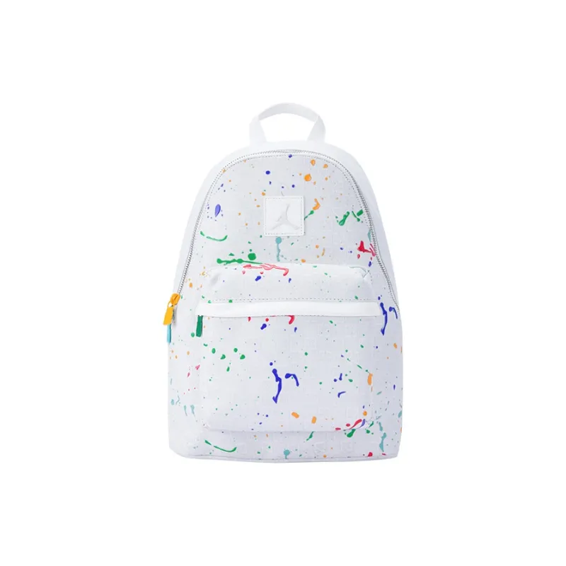 Jordan Polyester Casual Backpack Regular Unisex White-0