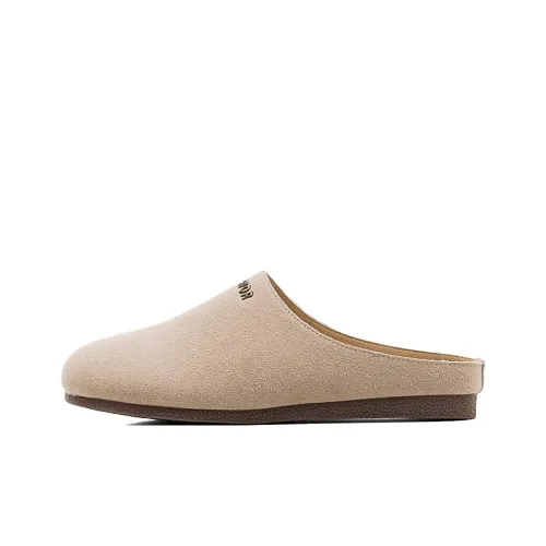 Warrior Stitching Metal Abrasion Resistant Slip Resistant Wrap toe Slippers Women's Khaki