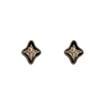 Masw S925 Silver Stud Stud Earrings Women's