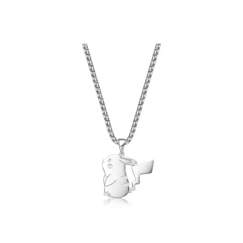 TIDECOLOR Pokemon GO Titanium Steel Unisex Necklace Unisex