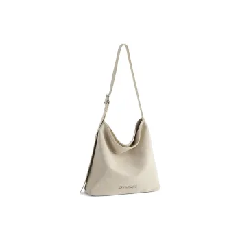 JACD PU Underarm Shoulder Bag, Crossbody Bag Regular Women's Apricot/Brown