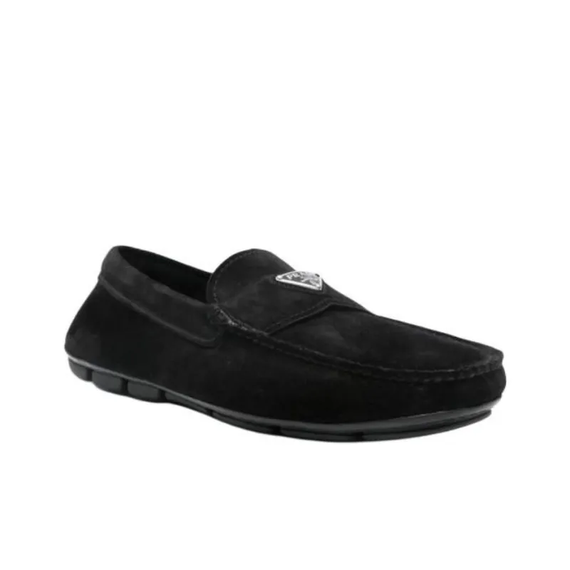 PRADA Loafers Men Black-2