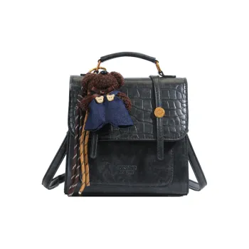 SURELAPTOP PU Backpack Handbag Backpack Regular Women's Multicolor