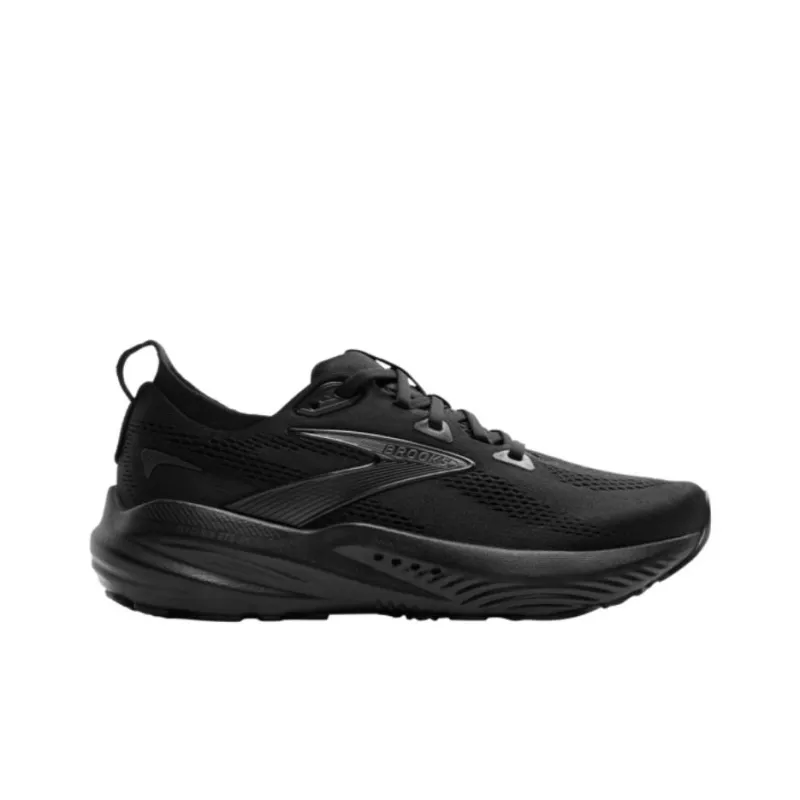 Brooks Glycerin GTS Cushioning, Slip Resistant, And Abrasion Resistant Low Top Casual Running Shoes Unisex Black-1