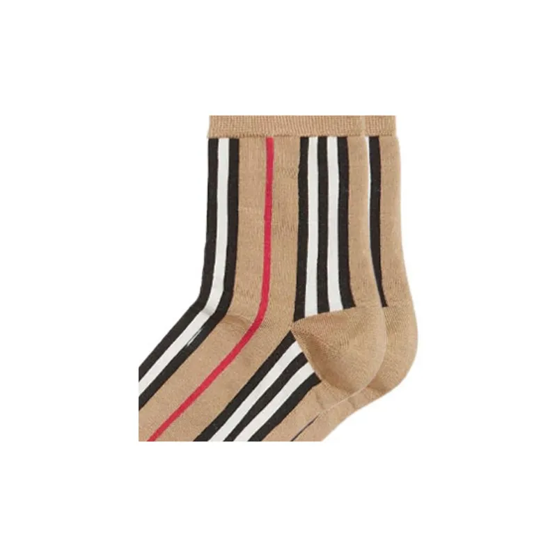 Burberry Striped Socks 'Archive Beige'-4
