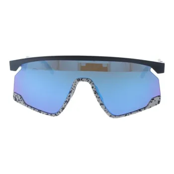 Oakley Acetate Irregular Shape Sunglasses Unisex Black