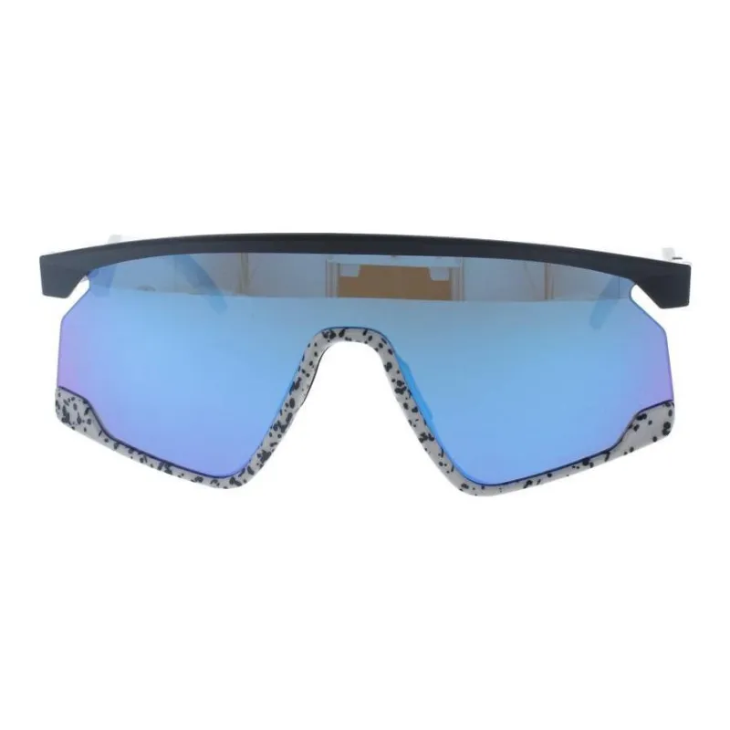 Oakley Acetate Irregular Shape Sunglasses Unisex Black-0