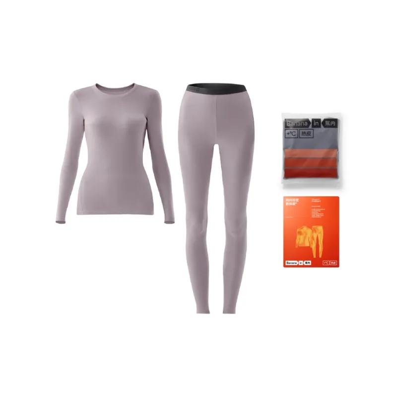 Bananain Red Plan Series Thermal Set Unisex-61