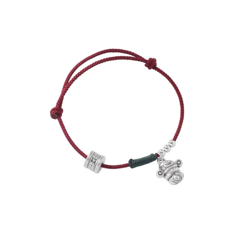 Hi There S999 Fine Silver Bracelets Women's-0