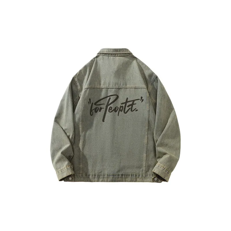 FAX FOR FMACM Denim Jacket Unisex-4