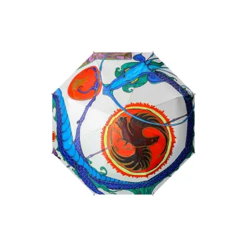 RABBITUU Song Sancai Designer Original Umbrella Trendy Folding Sun And Rain Umbrella