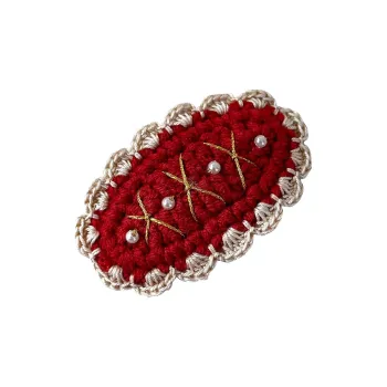 LILY&LOTTY Yarn Hair Clips Women's