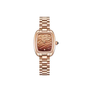 Sea Gull Automatic Mechanical Movement Stainless Steel Watchband Watch Women's Watch Coffee Watch Dial