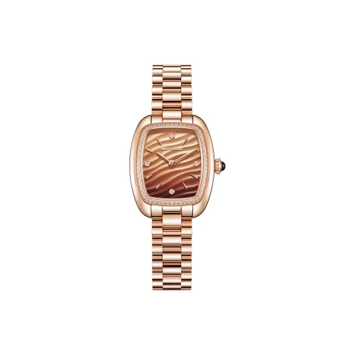 Sea Gull Automatic Mechanical Movement Stainless Steel Watchband Watch Women's Watch Coffee Watch Dial