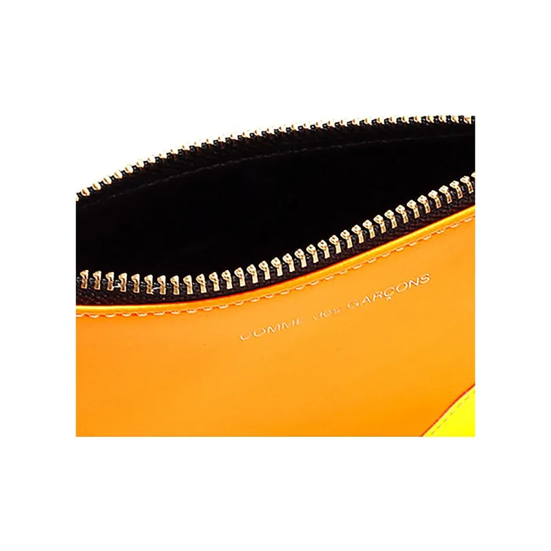 CDG Leather Wallet Regular Women's Multicolor-3